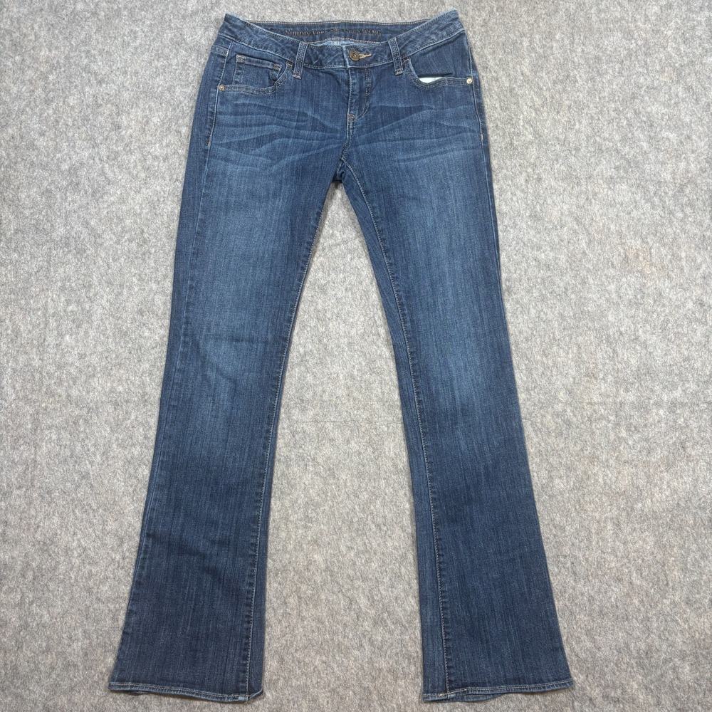 Simply Vera Vera Wang Bootcut Jeans Women's Size 4 Blue Denim Pockets Dark Wash